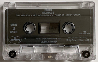 Rush - Signals (CASSETTE) | Excellent (EX) Excellent (EX)--
