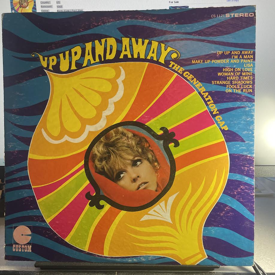The Generation Gap - Up Up And Away (VINYL) | Excellent (EX) Very Good (VG)--