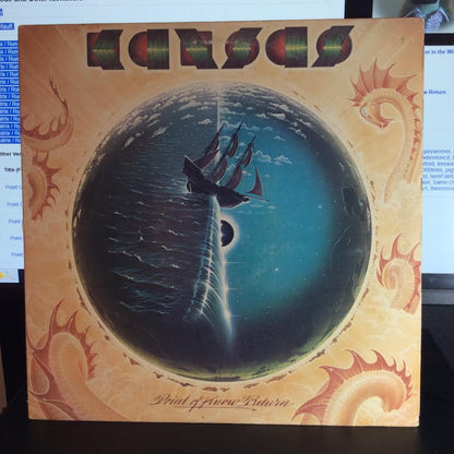 Kansas (2) - Point Of Know Return (VINYL LP Kirshner – JZ 34929, Kirshner – 34929) | USED Excellent (EX) Excellent (EX)--