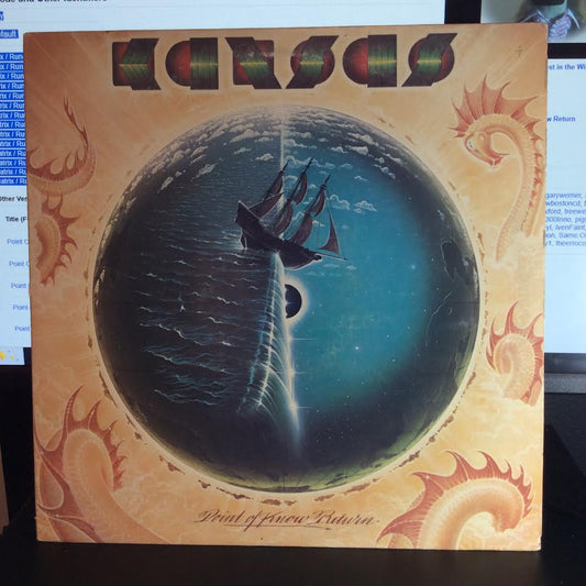 Kansas (2) - Point Of Know Return (VINYL LP Kirshner – JZ 34929, Kirshner – 34929) | USED Excellent (EX) Excellent (EX)--