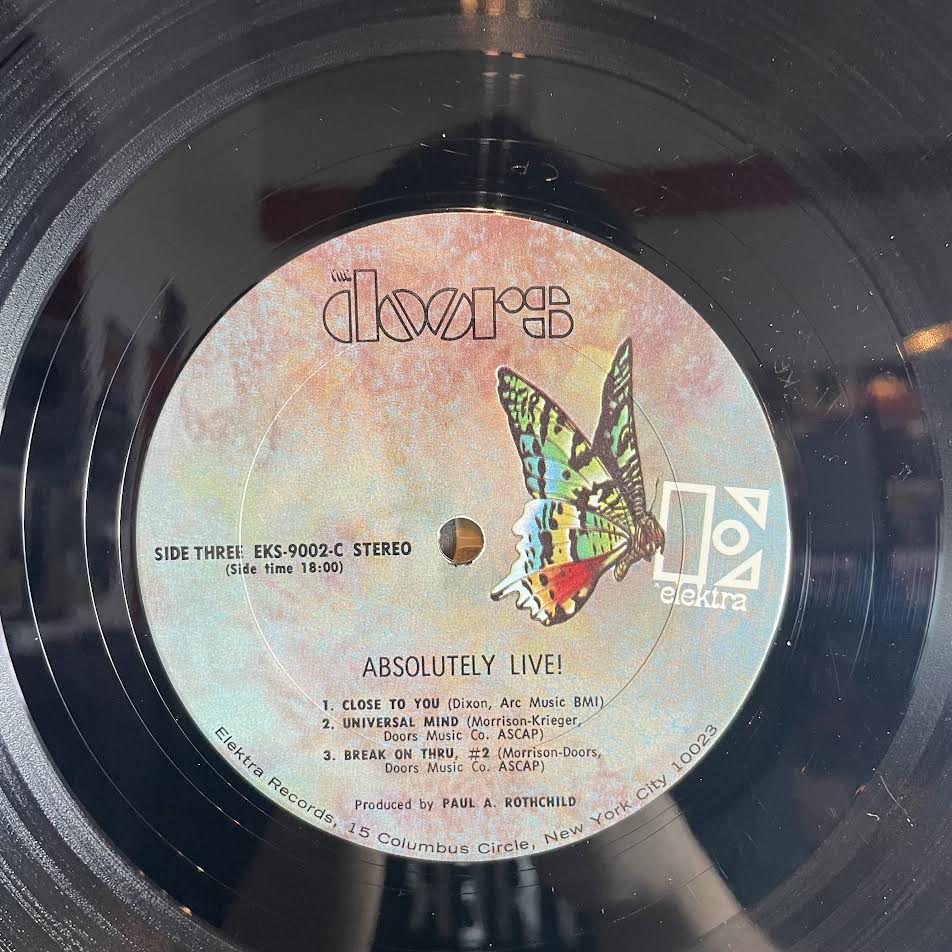 The Doors - Absolutely Live (2xVINYL) | Excellent (EX) Excellent (EX)--