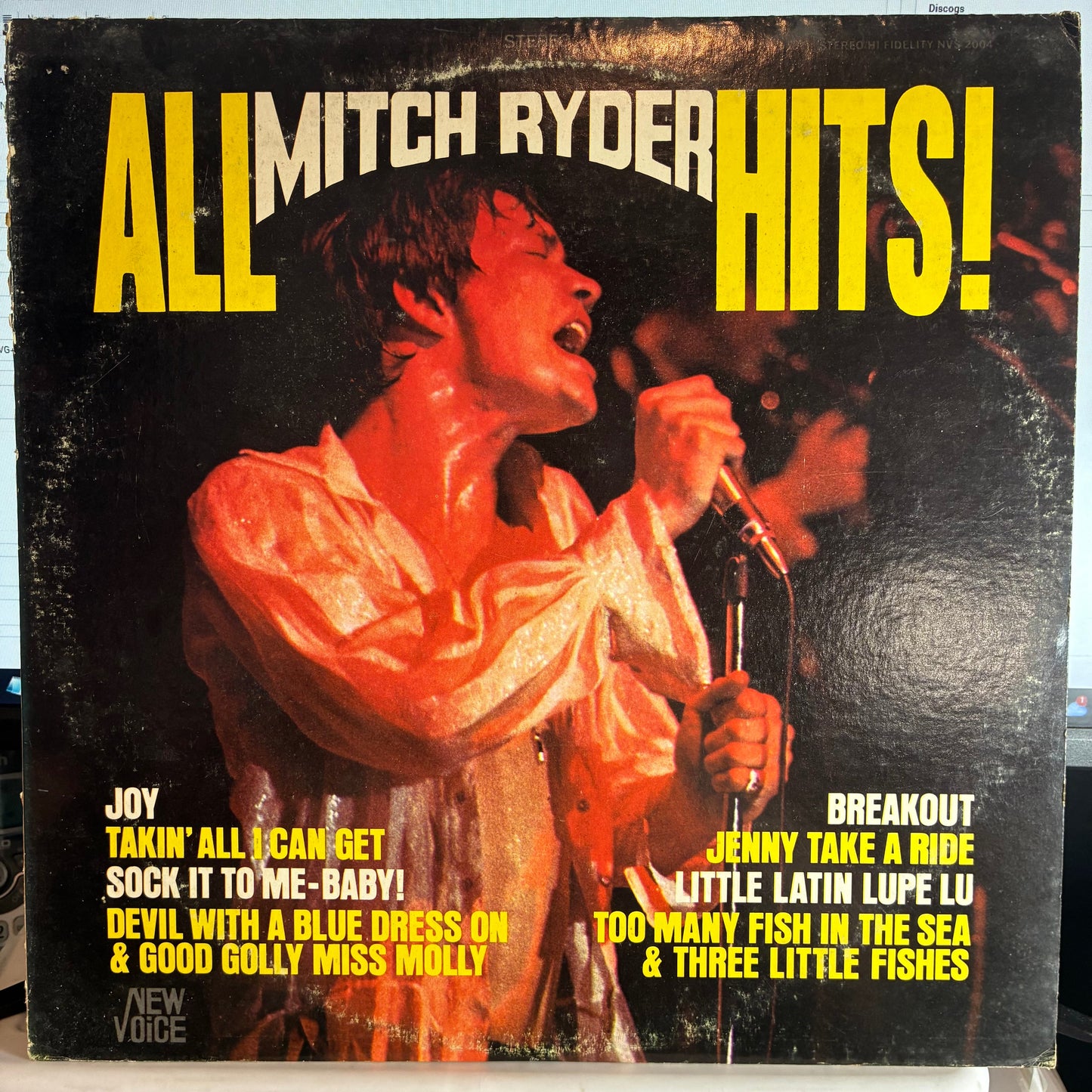 Mitch Ryder - All Mitch Ryder Hits! (VINYL) | Excellent (EX) Very Good Plus (VG+)-
