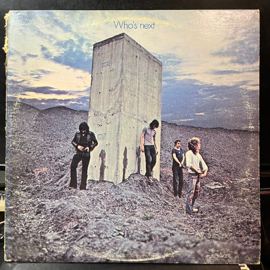 The Who - Who's Next (VINYL LP DECCA DL 79182 1971) | USED Excellent (EX) Very Good (VG)--
