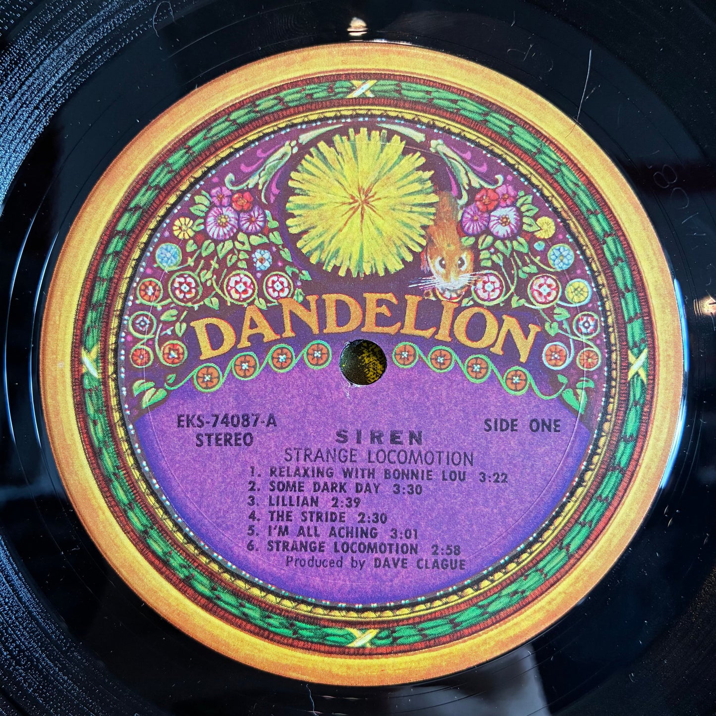 Siren (13) - Strange Locomotion (VINYL) | Excellent (EX) Very Good Plus (VG+)--