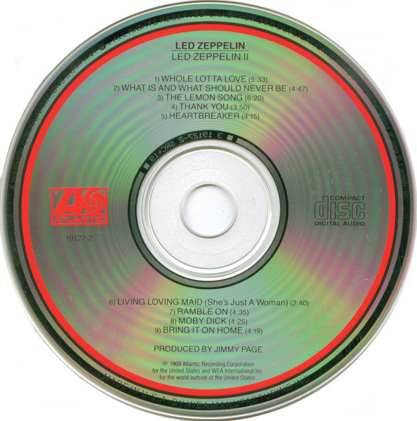 Led Zeppelin - Led Zeppelin II (CD) | Excellent (EX)--