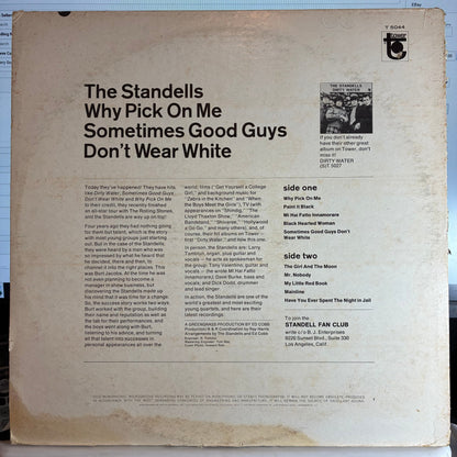 The Standells - Why Pick On Me - Sometimes Good Guys Don't Wear White (VINYL) |--