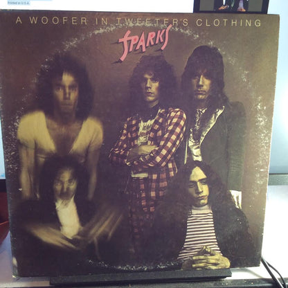 Sparks - A Woofer In Tweeter's Clothing (VINYL LP Bearsville ‎– BR 2110) | USED Excellent (EX) Very Good (VG)--