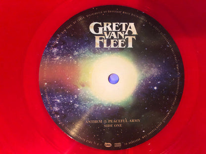 Greta Van Fleet - Anthem Of The Peaceful Army (VINYL LP Lava ‎– B0029246-01, Republic Records ‎– B0029246-01) | USED Excellent (EX) Near Mint (NM)--