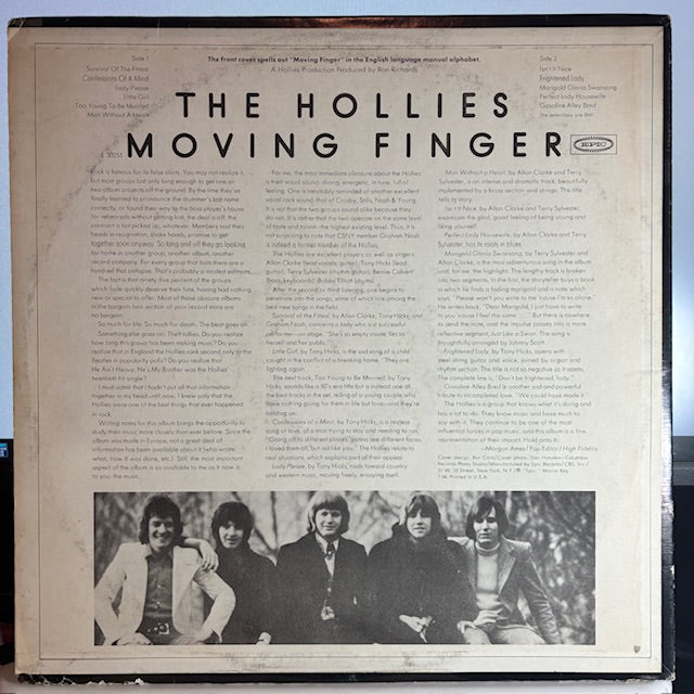 Moving Finger (VINYL) |--