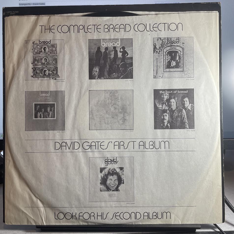Bread - The Best Of Bread/Volume Two (VINYL) | Excellent (EX) Excellent (EX)--