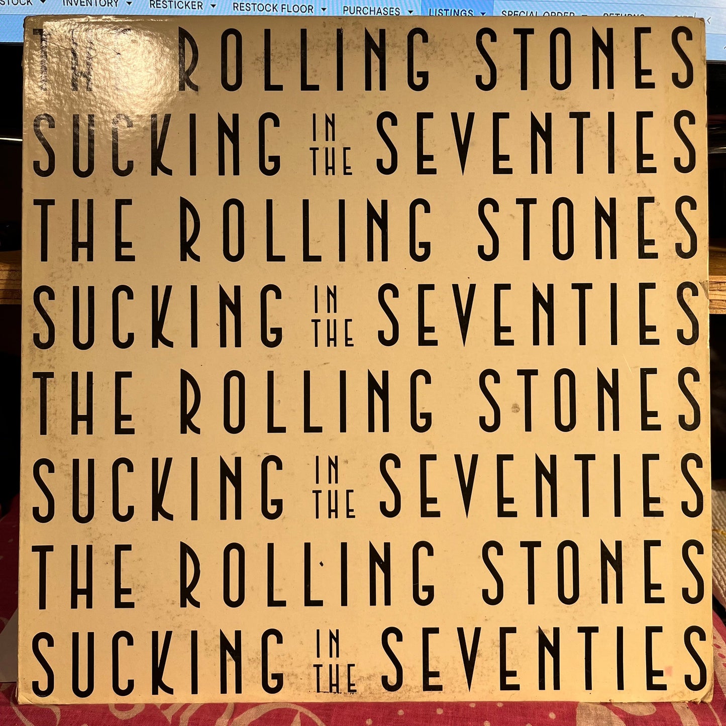 The Rolling Stones - Sucking In The Seventies *PHILIPPINES* | Excellent (EX) Very Good (VG)--