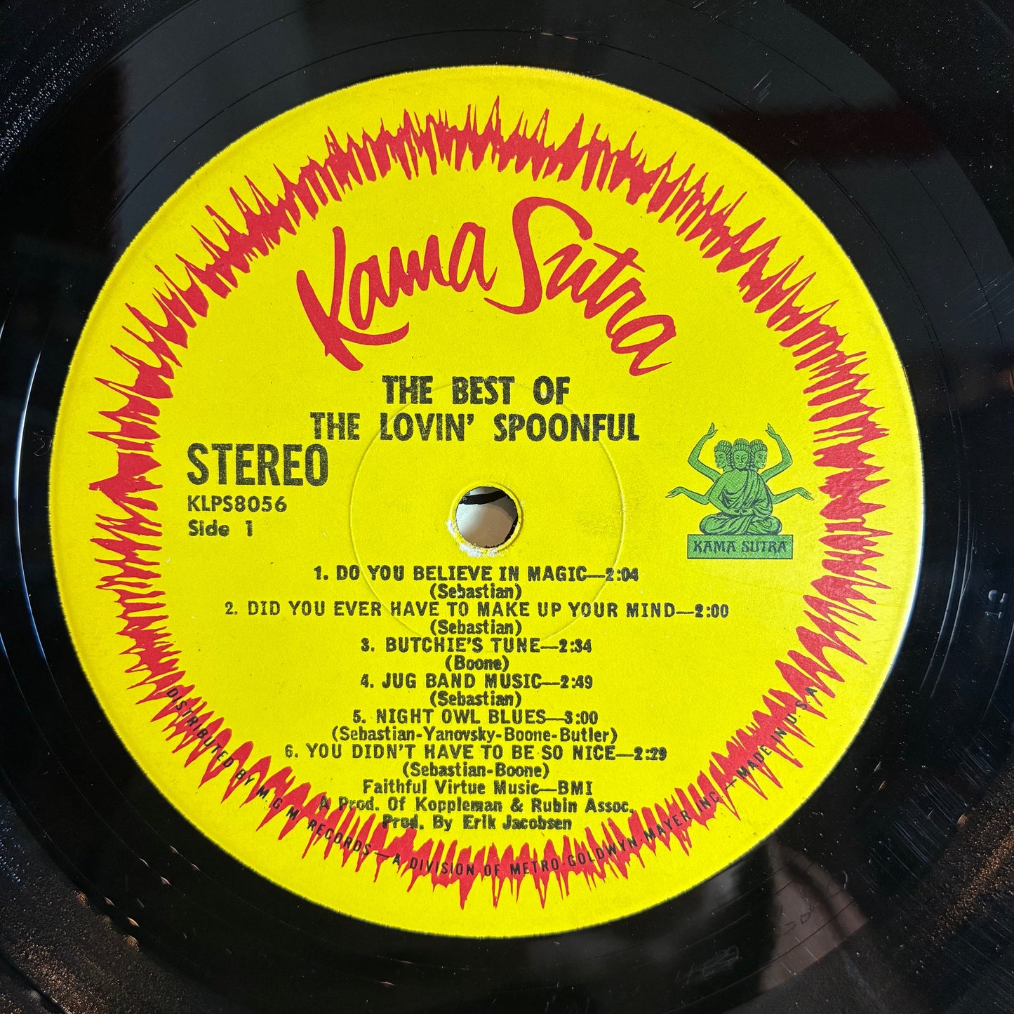 The Lovin' Spoonful - The Best Of The Lovin' Spoonful (VINYL) | Excellent (EX) Excellent (EX)--