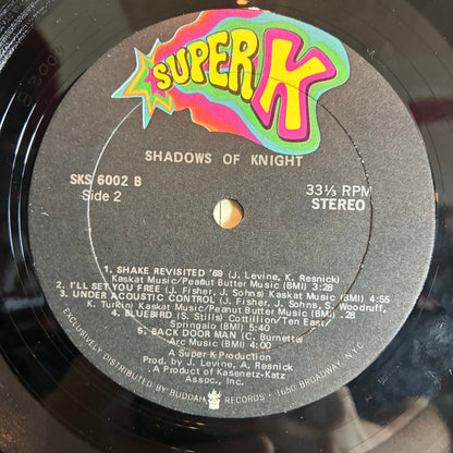 The Shadows Of Knight - Shadows Of Knight (Featuring Follow / Alone / Shake) (VINYL) | Excellent (EX) Very Good Plus (VG+)--