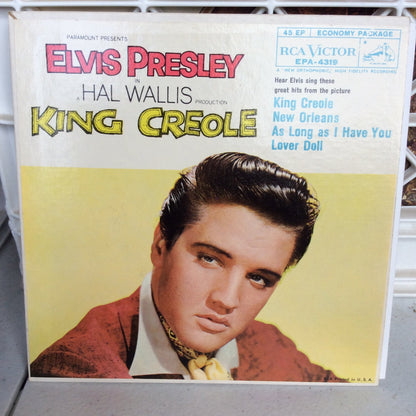 Elvis Presley - King Creole (Vol. 1) (7" VINYL) | Excellent (EX) Excellent+ (EX+)--