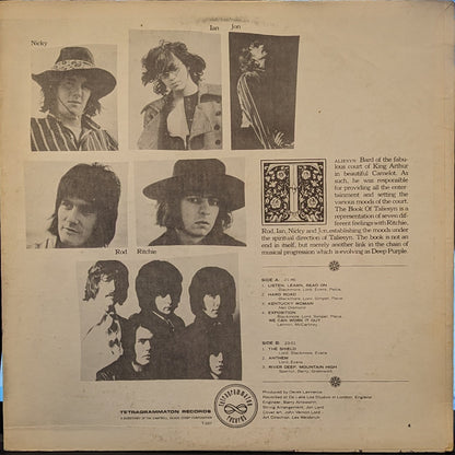 Deep Purple - The Book Of Taliesyn | Excellent (EX) Excellent (EX)--