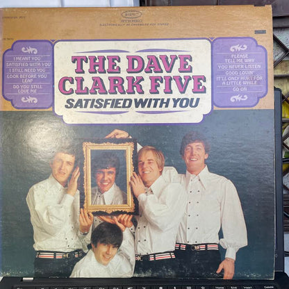 The Dave Clark Five - Satisfied With You (VINYL) | Excellent (EX) Excellent (EX)--