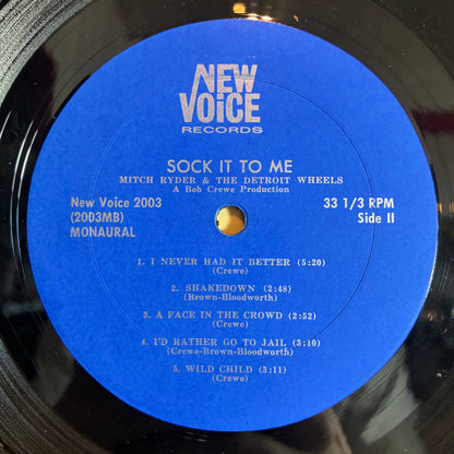 Mitch Ryder & The Detroit Wheels - Sock It To Me! (VINYL) |--