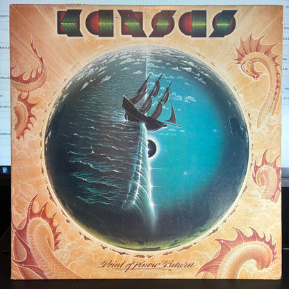 Kansas (2) - Point Of Know Return (VINYL LP Kirshner ‎– JZ 34929) | USED Excellent (EX) Excellent+ (EX+)-