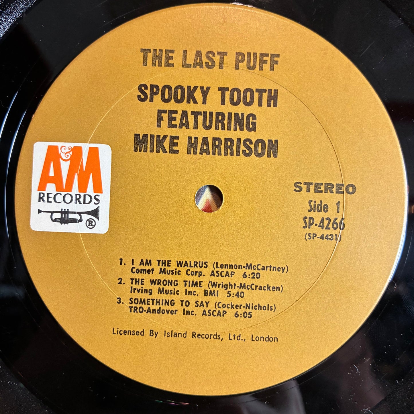 Spooky Tooth - The Last Puff (VINYL) | Very Good Plus (VG+) Excellent (EX)-