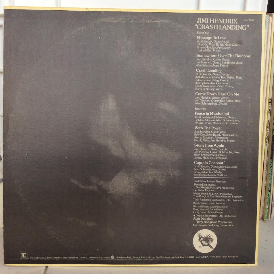 Jimi Hendrix - Crash Landing (VINYL) | Excellent (EX) Excellent (EX)--