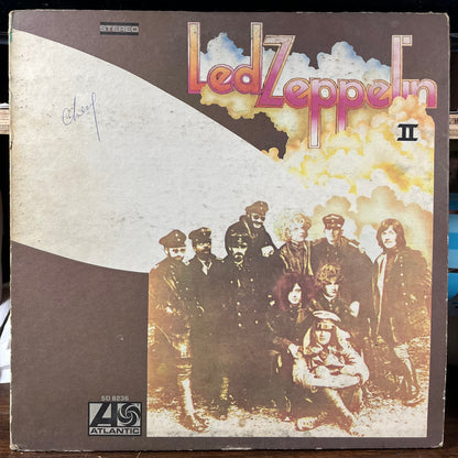 Led Zeppelin - Led Zeppelin II (VINYL - RL PR CUT) | Fair (F) Good Plus (G+)-