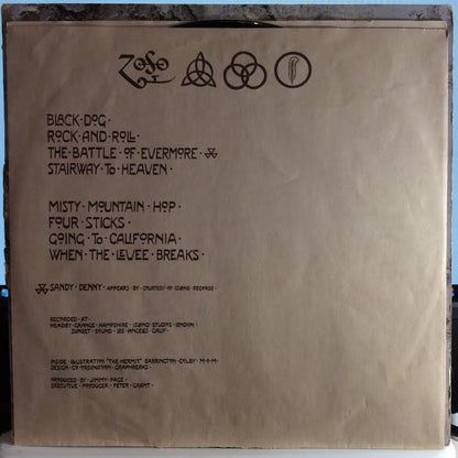 Led Zeppelin - Untitled (VINYL) | Very Good (VG)-
