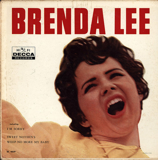Brenda Lee - Brenda Lee *GLOVERSVILLE* | Good Plus (G+) Very Good (VG)--