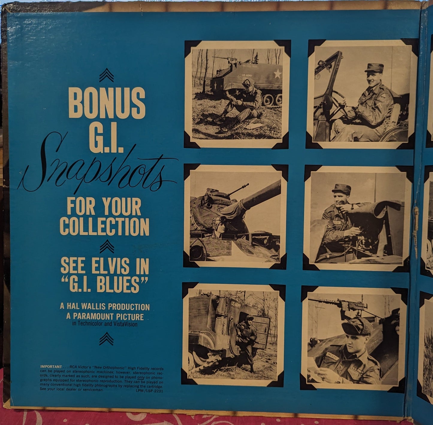 Elvis Presley - Elvis Is Back! *ROCKAWAY* | Good Plus (G+) Good Plus (G+)-