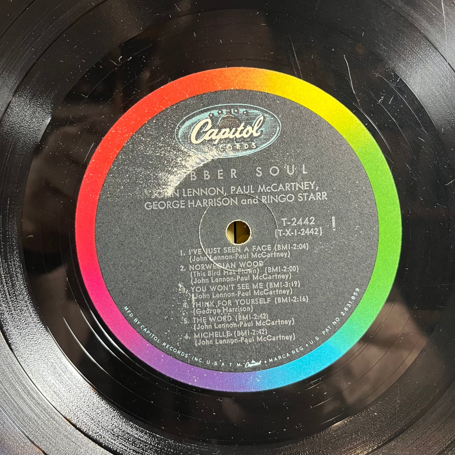 The Beatles - Rubber Soul (VINYL) | Very Good (VG)-