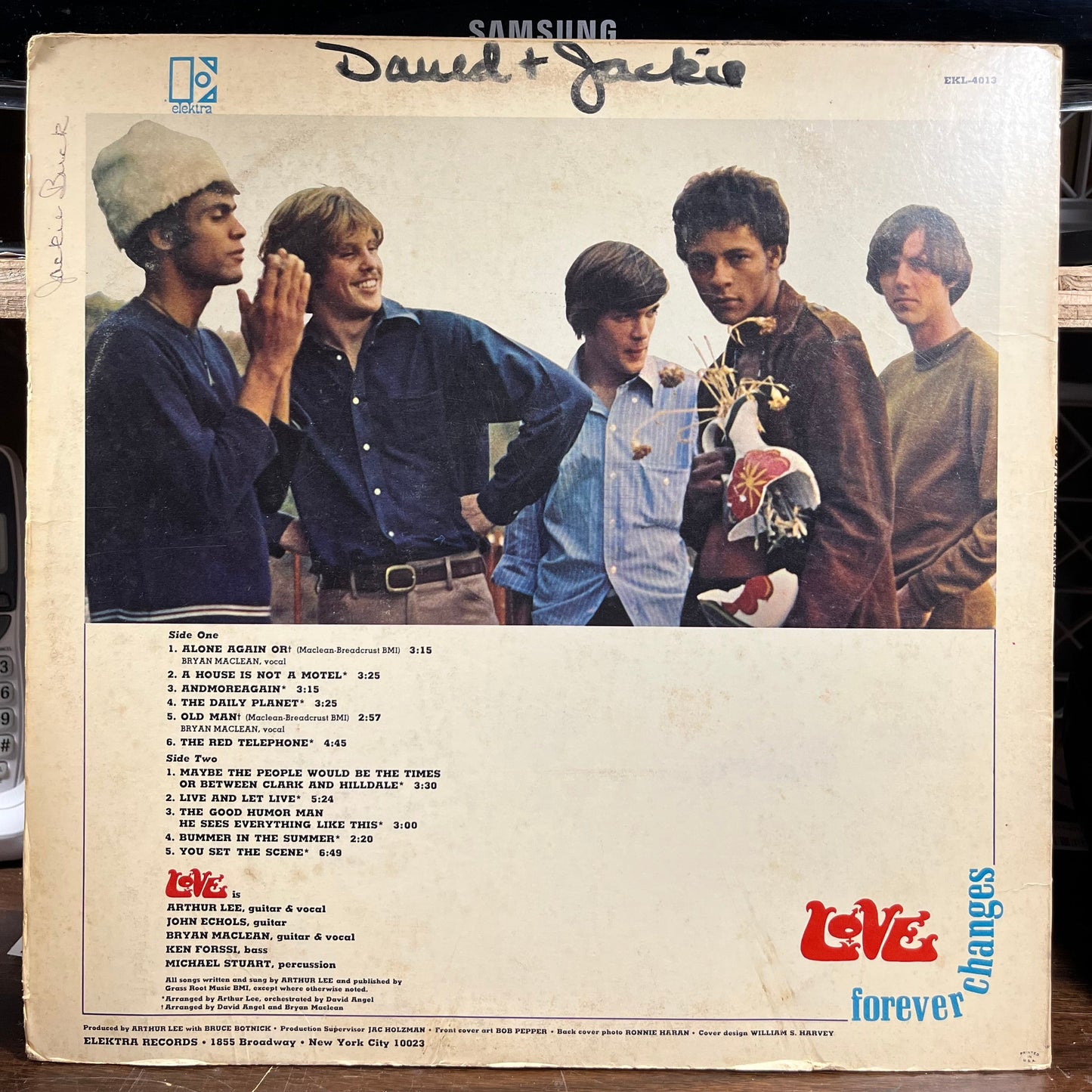Love - Forever Changes (VINYL) | Good Plus (G+) Very Good (VG)--