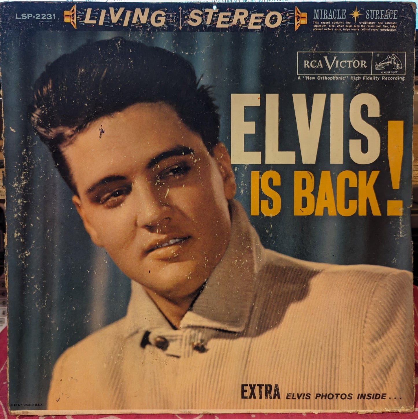 Elvis Presley - Elvis Is Back! *ROCKAWAY* | Good Plus (G+) Good Plus (G+)-