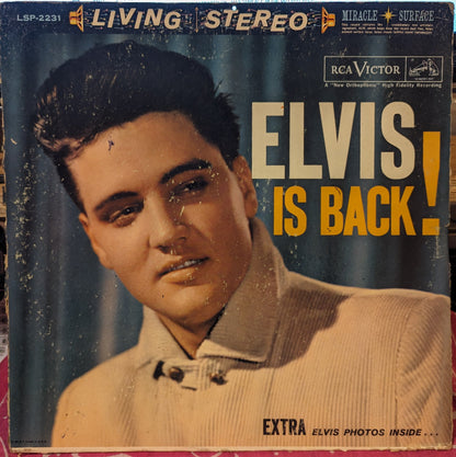Elvis Presley - Elvis Is Back! *ROCKAWAY* | Good Plus (G+) Good Plus (G+)-