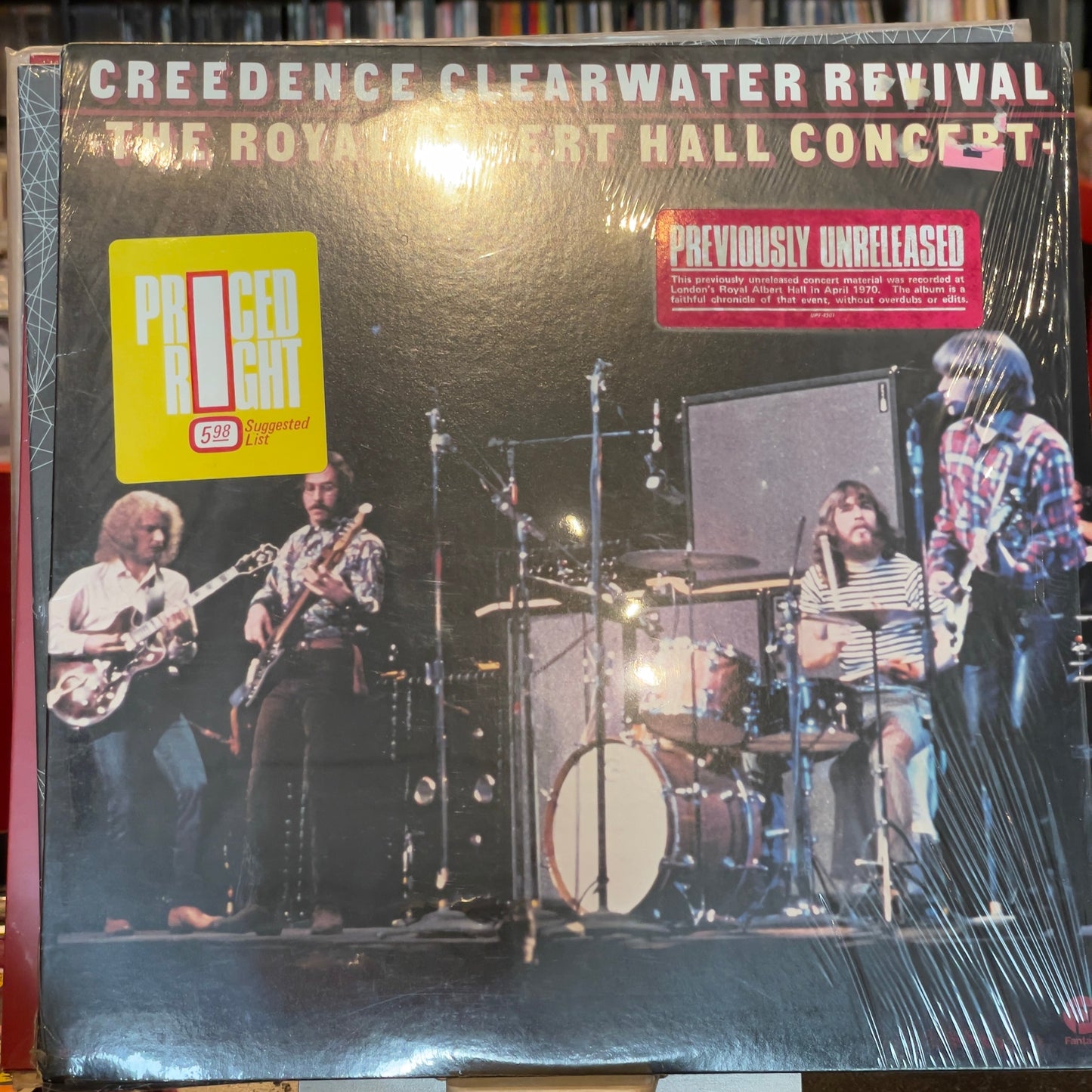 Creedence Clearwater Revival - The Royal Albert Hall Concert (VINYL) | Near Mint- (NM-) Near Mint- (NM-)-