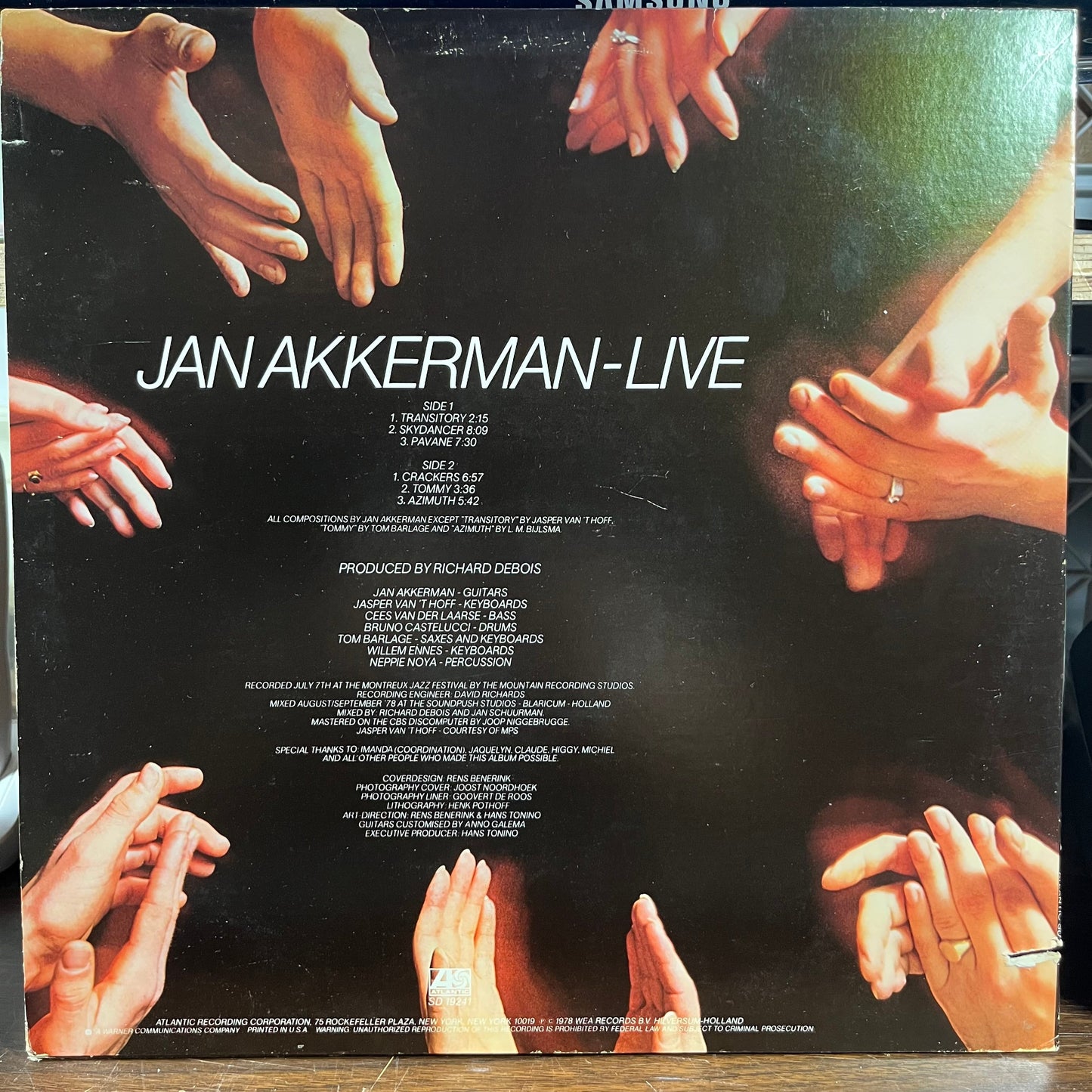 Live (LP) | Excellent (EX)-