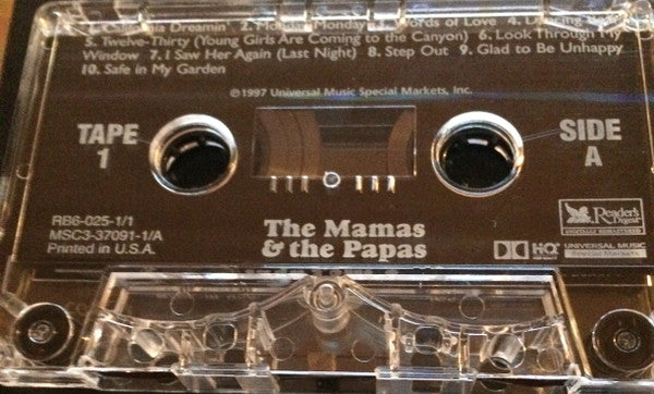 The Mamas & The Papas - Their Greatest Hits And Finest Performances (3x CASSETTE) | Near Mint- (NM-) Excellent+ (EX+)-