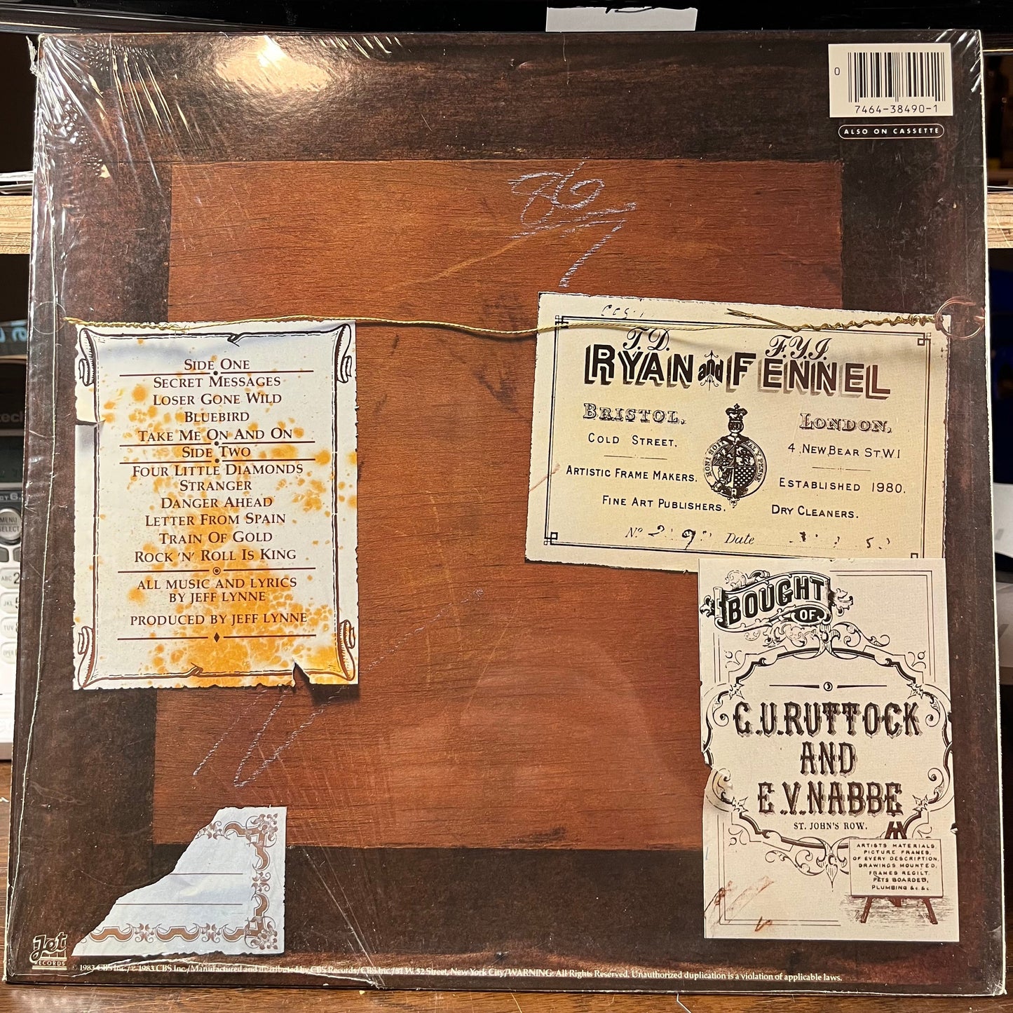 Electric Light Orchestra - Secret Messages (VINYL) | Near Mint- (NM-)-