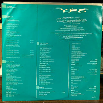 Yes - 90125 (VINYL) | Near Mint- (NM-) Near Mint- (NM-)-