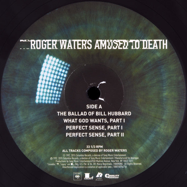Roger Waters - Amused To Death (2xVINYL) |-
