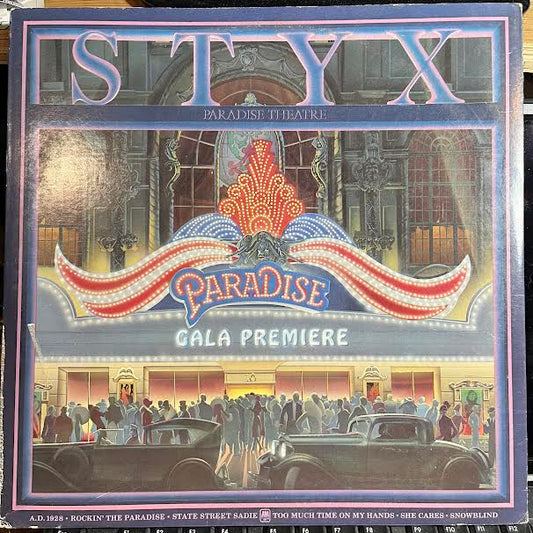 Styx - Paradise Theatre (VINYL) | Near Mint- (NM-) Excellent (EX)-