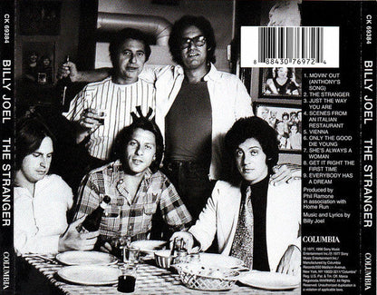 Billy Joel - The Stranger (CD) | Near Mint- (NM-) Near Mint- (NM-)-