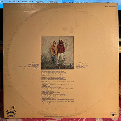 Brewer And Shipley - Shake Off The Demon *SCRANTON* | Near Mint (NM) Very Good Plus (VG+)-