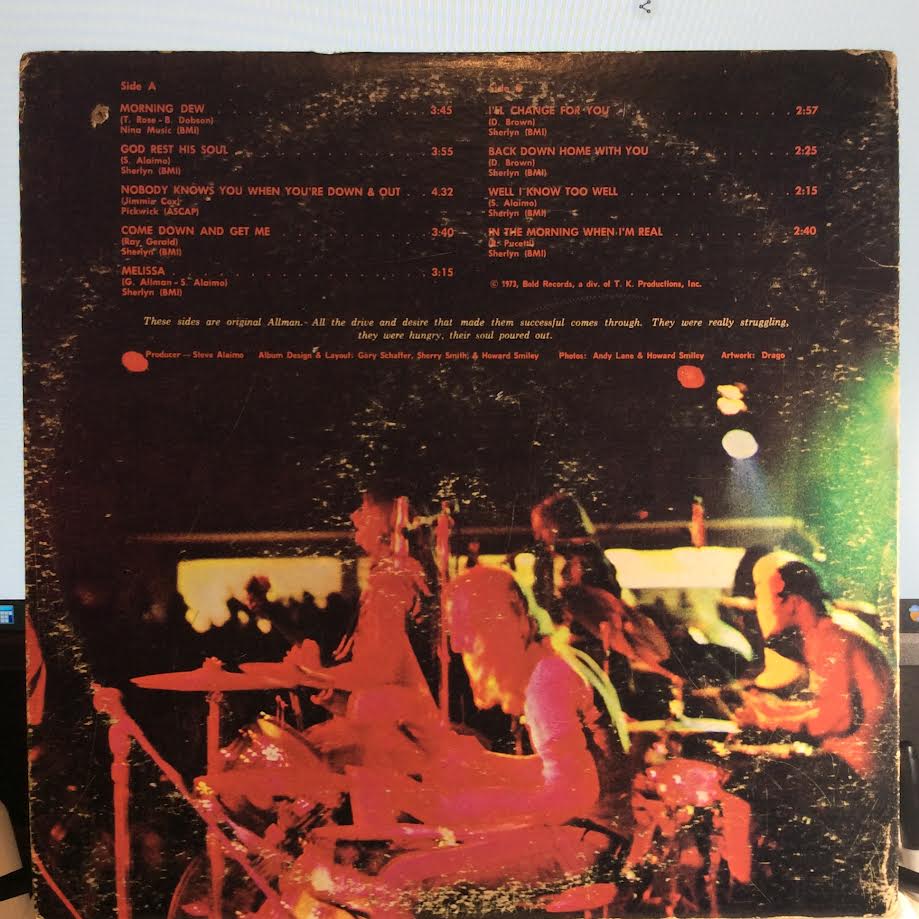 Duane & Greg Allman - Duane & Gregg Allman (VINYL) | Near Mint- (NM-) Very Good (VG)-