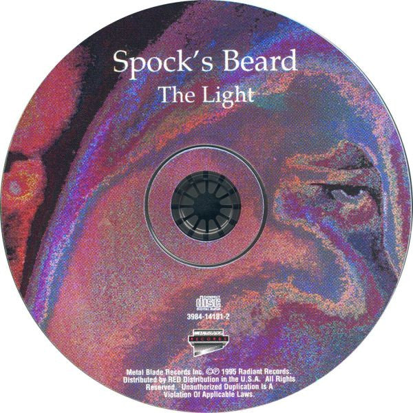 Spock's Beard - The Light (CD) | Near Mint- (NM-) Near Mint- (NM-)-