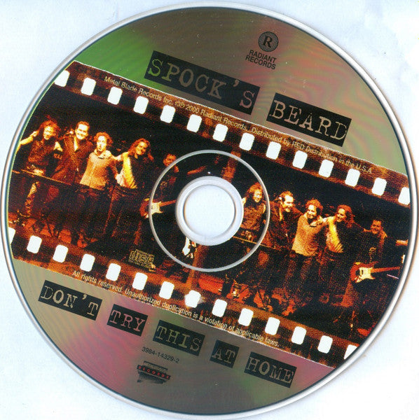 Spock's Beard - Don't Try This At Home (CD) | Near Mint- (NM-) Near Mint- (NM-)-