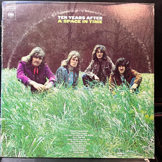 Ten Years After - A Space In Time (VINYL LP COLUMBIA KC 30801 1971) | USED Near Mint- (NM-) Very Good Plus (VG+)--