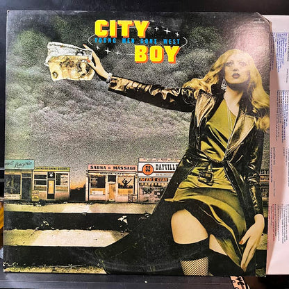 City Boy - Young Men Gone West (VINYL) | Near Mint- (NM-) Excellent+ (EX+)--