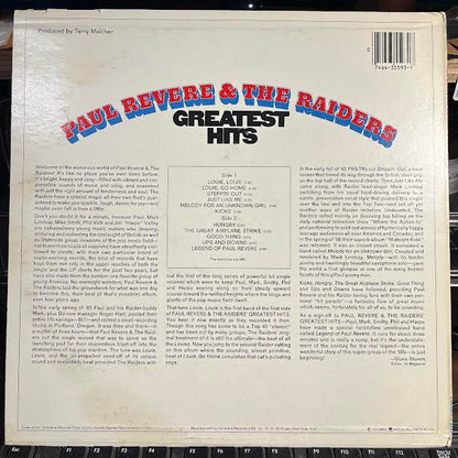 Paul Revere & The Raiders - Greatest Hits (VINYL) | Near Mint (NM) Excellent (EX)-
