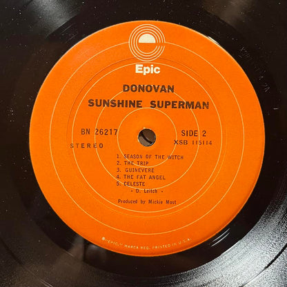 Donovan - Sunshine Superman (VINYL) | Near Mint- (NM-) Excellent (EX)-