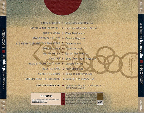 Various - Encomium: A Tribute To Led Zeppelin (CD) | Near Mint (NM) Near Mint (NM)-