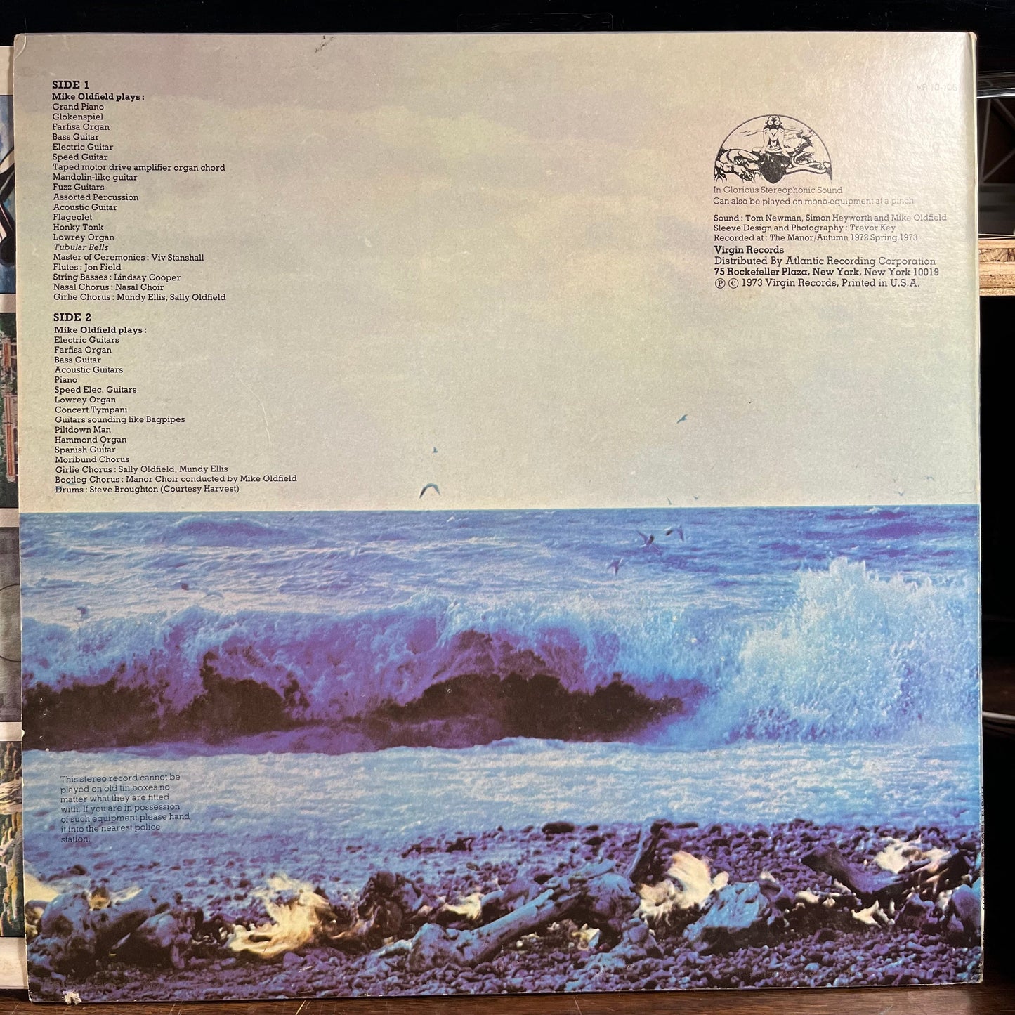 Mike Oldfield - Tubular Bells (VINYL) | Near Mint- (NM-) Near Mint- (NM-)-